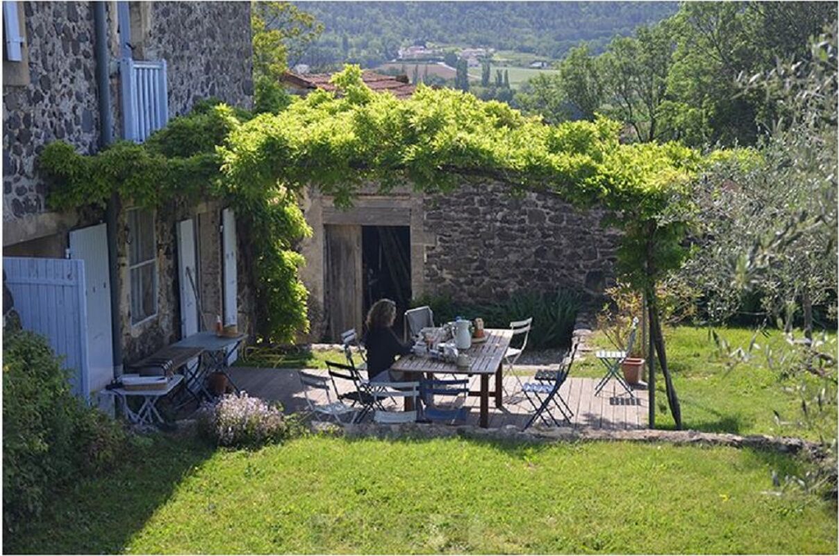 Terrasse Maison Saint-Lager-Bressac