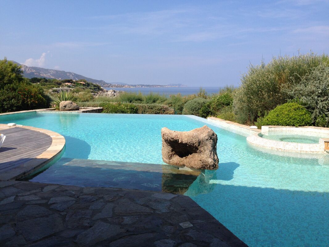 Swimming pool view Villa Corbara