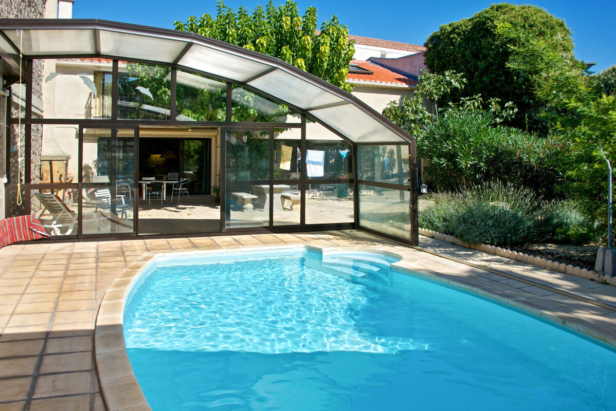 Swimming pool view Apartment Marseillan