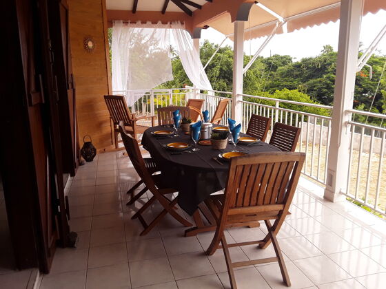 Studio for 5 ppl. with sea view, garden and terrace at Sainte Anne