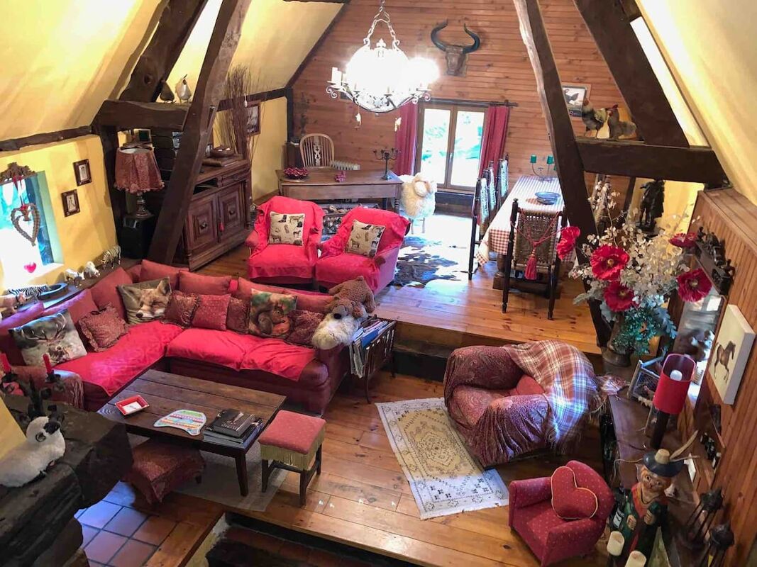Living room House Sainte-Marie-d'Attez