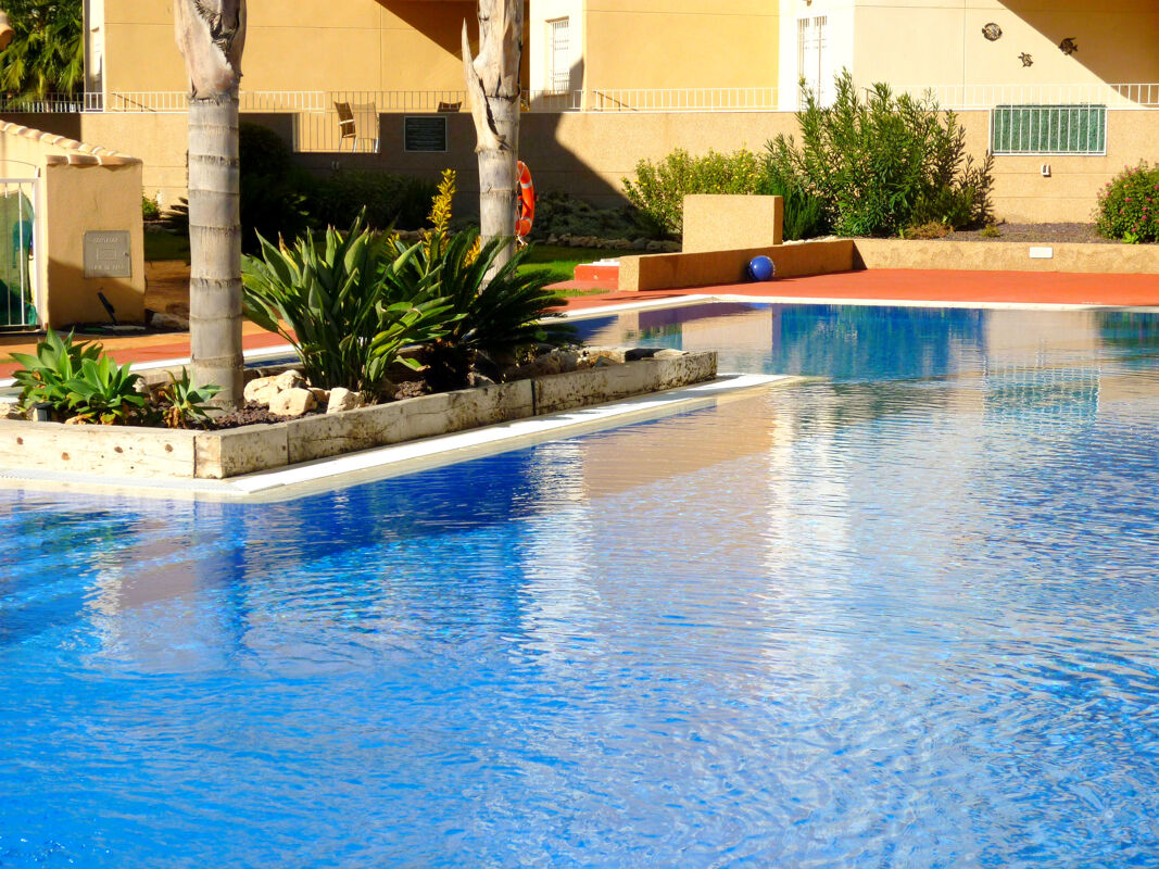 Vista sulla piscina Appartamento Los Alcázares