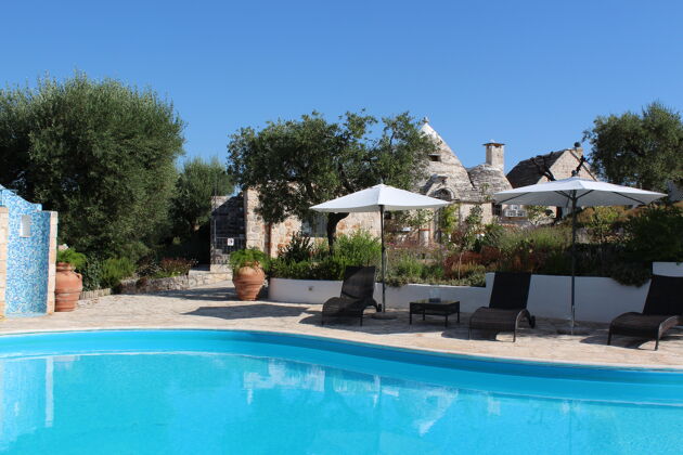 Villa für 4 Pers. mit Schwimmbad und Garten in Castellana Grotte