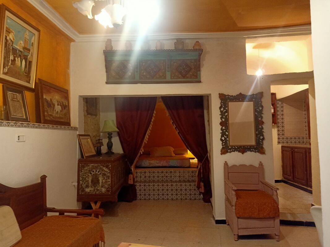 Schlafzimmer Ferienwohnung Tunis