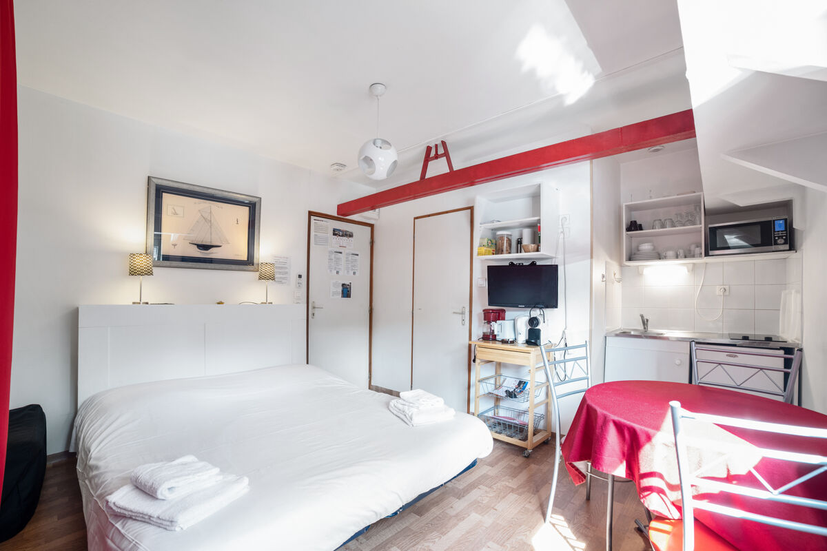Schlafzimmer Ferienwohnung Lyon