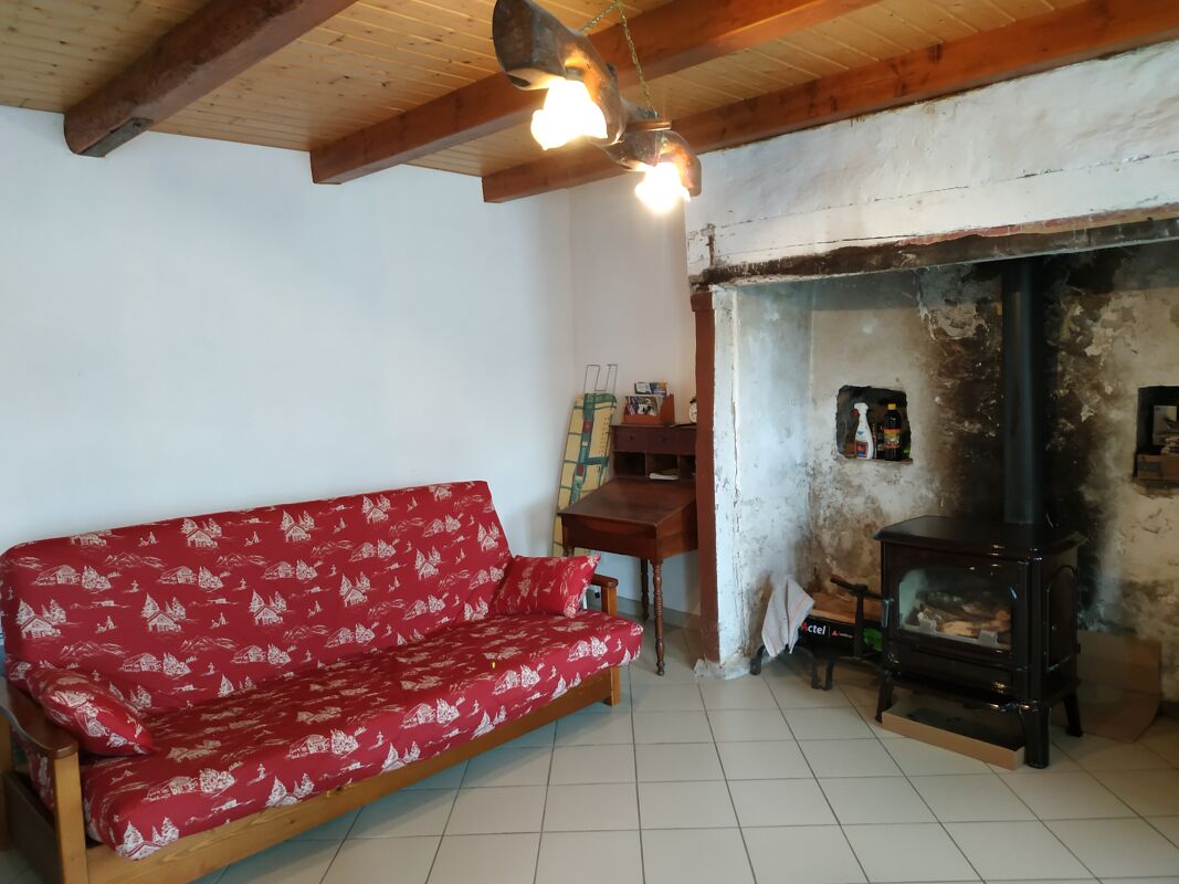 Sala de estar Casa Saint-Genès-Champespe