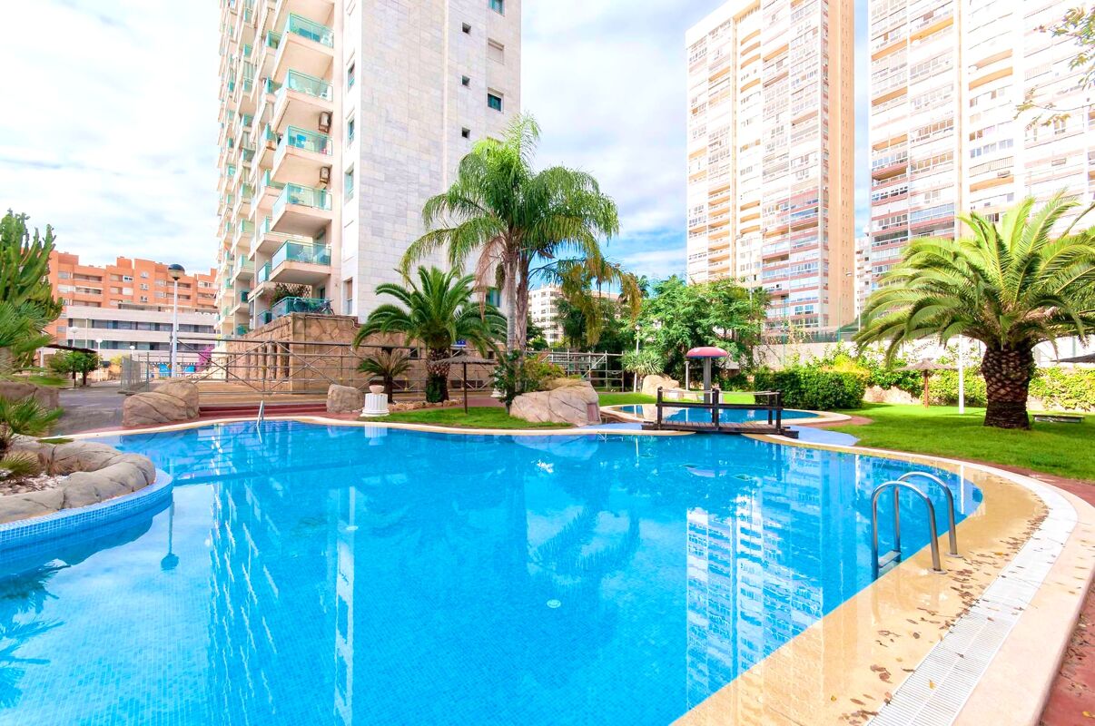 Swimming pool view Apartment undefined