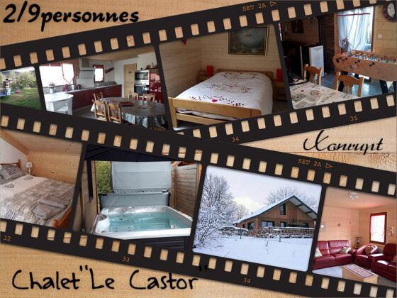 Chalet 5 km away from the slopes for 8 ppl. with jacuzzi and spa