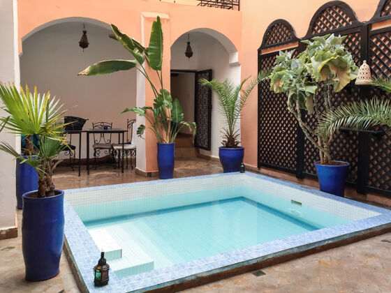 Villa for 10 ppl. with swimming-pool and terrace at Medina, Marrakesh