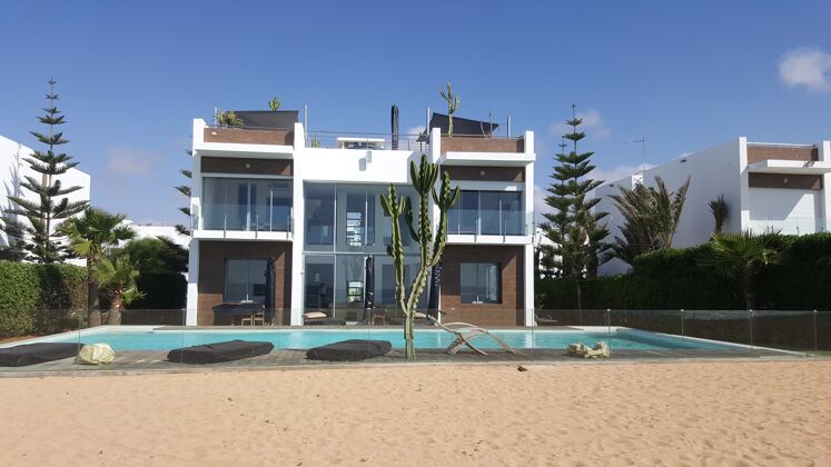 Casa per 8 pers. con piscina, jacuzzi, giardino e terrazza a Bouznika