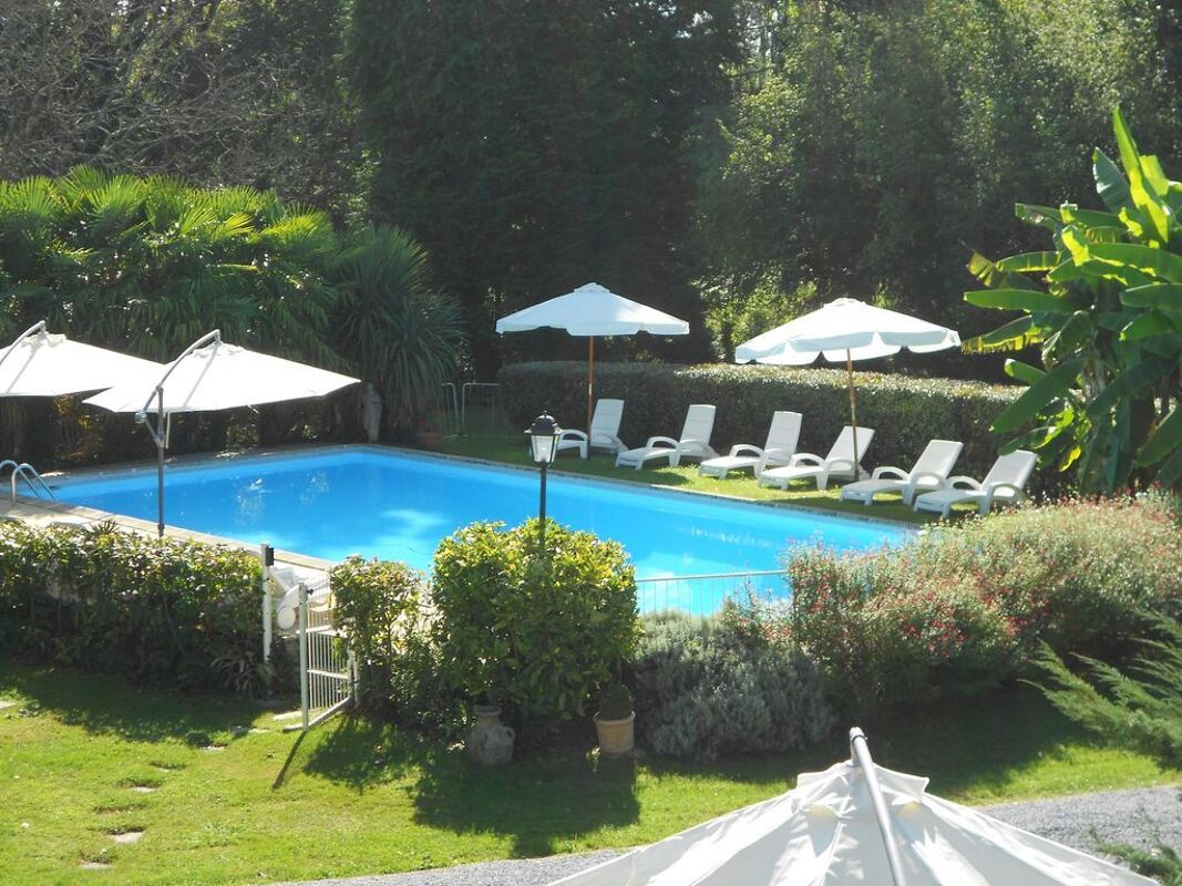 Swimming pool view Villa Haut-de-Bosdarros
