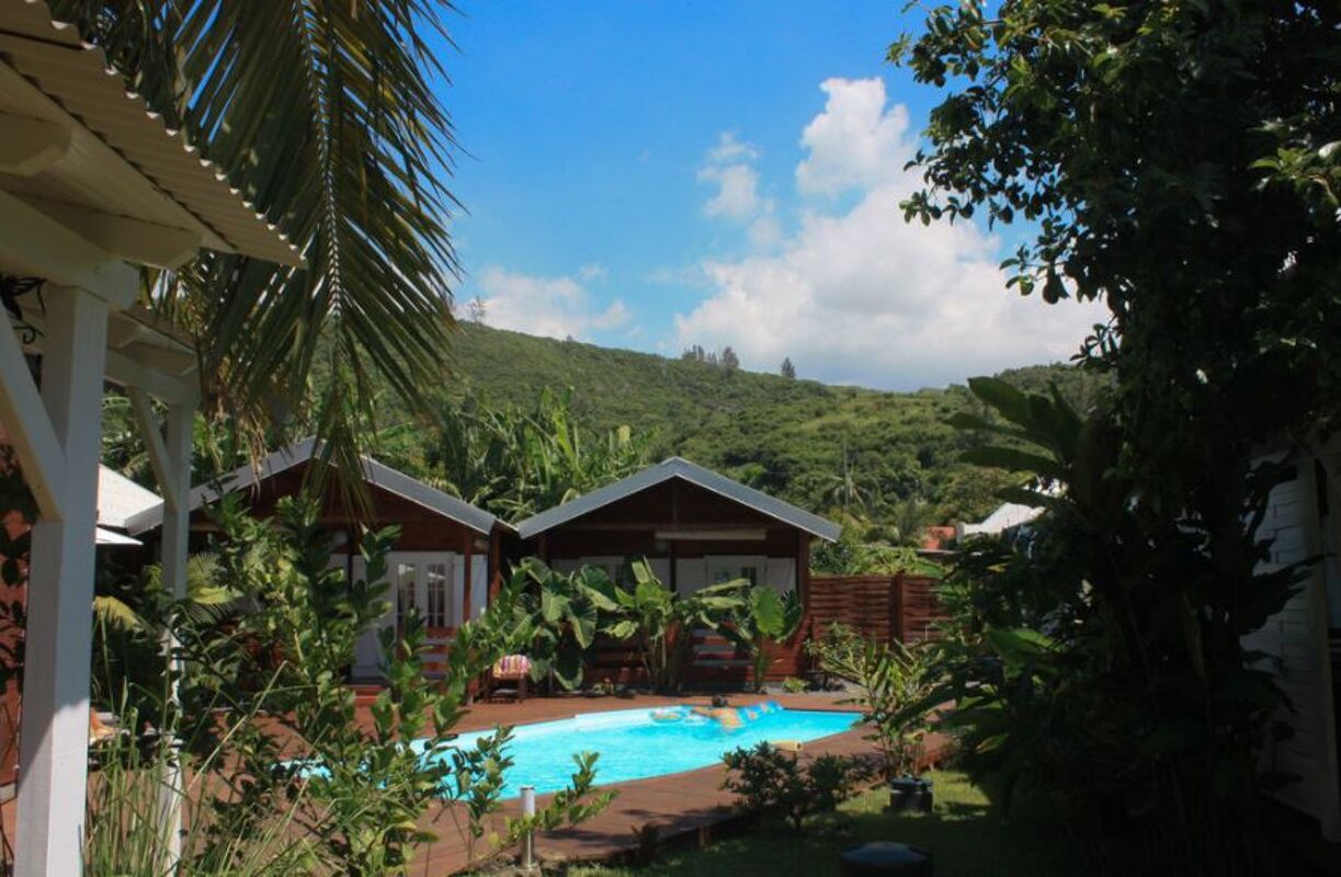 Vista a la piscina Bungaló undefined