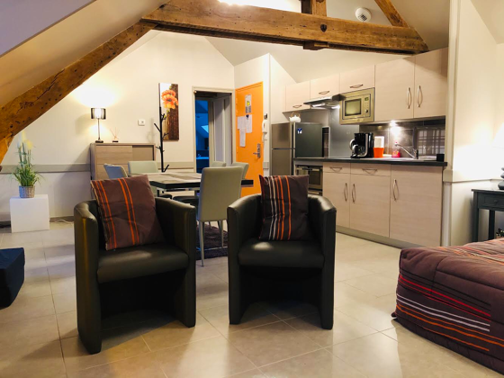 Appartement pour 4 pers. avec sauna et spa à La Ferrière-aux-Étangs