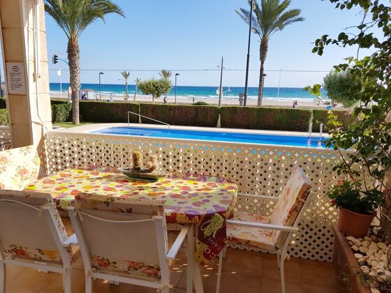 50 m away from the beach! Appartement for 7 ppl. with shared pool