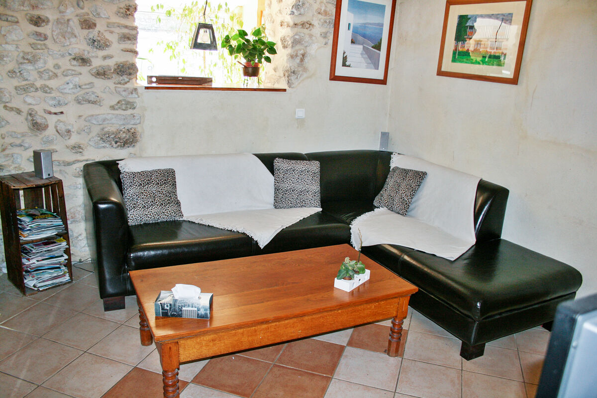 Living room House Saint-Victor-la-Coste