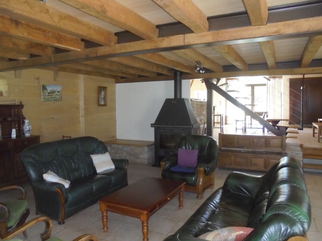 Living room House Castelnau-de-Mandailles
