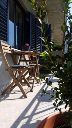 Appartamento a 1 km dalla spiaggia per 4 pers. con giardino a Trogir