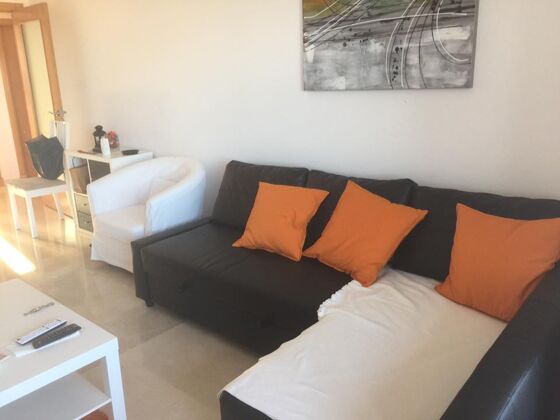 Appartement 1 km away from the beach for 6 ppl. with shared pool