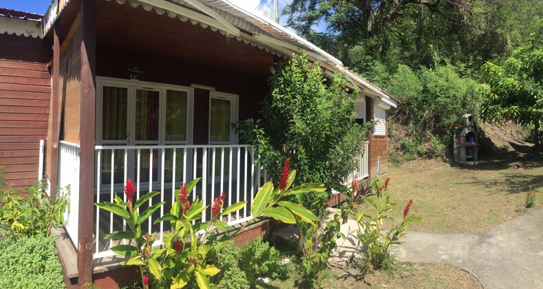 100 m away from the beach! Amazing bungalow for 5 ppl. at Bouillante