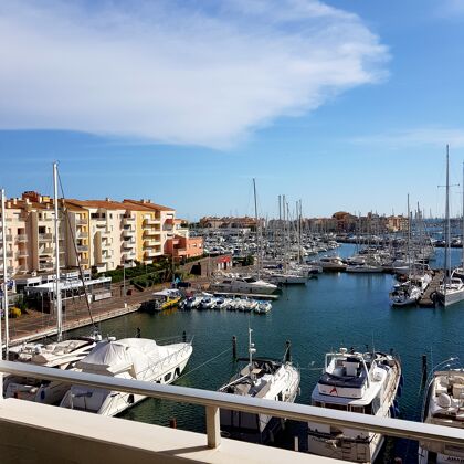 Apartamento a 1 km de la playa para 4 pers. con balcón en Cap d'Agde