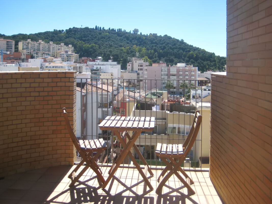 Terrasse Appartement Málaga