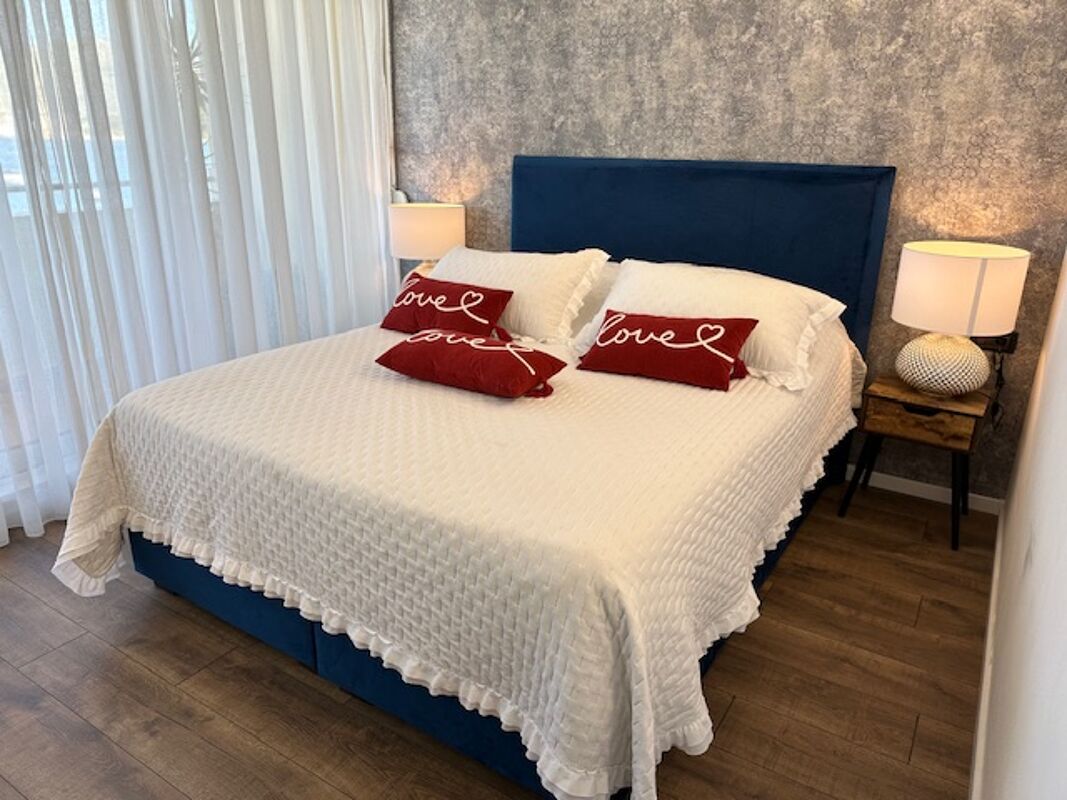 Schlafzimmer Ferienwohnung Trogir