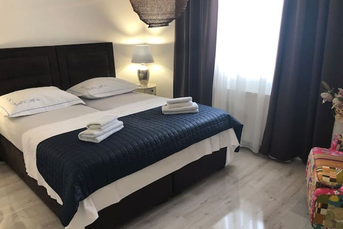 Schlafzimmer Ferienwohnung Trogir