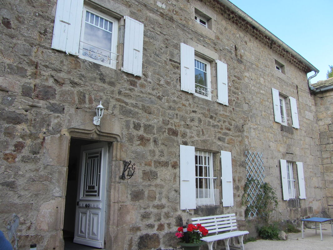 Eingang Ferienhaus Saint-André-en-Vivarais