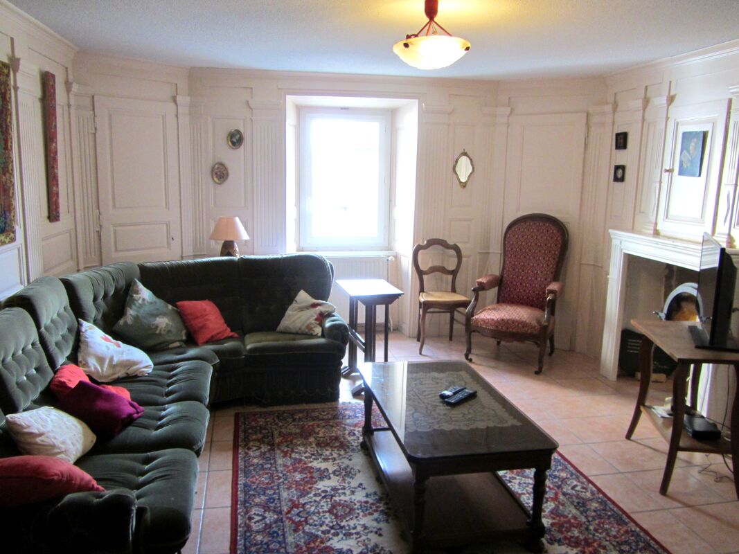 Sala de estar Casa Saint-André-en-Vivarais