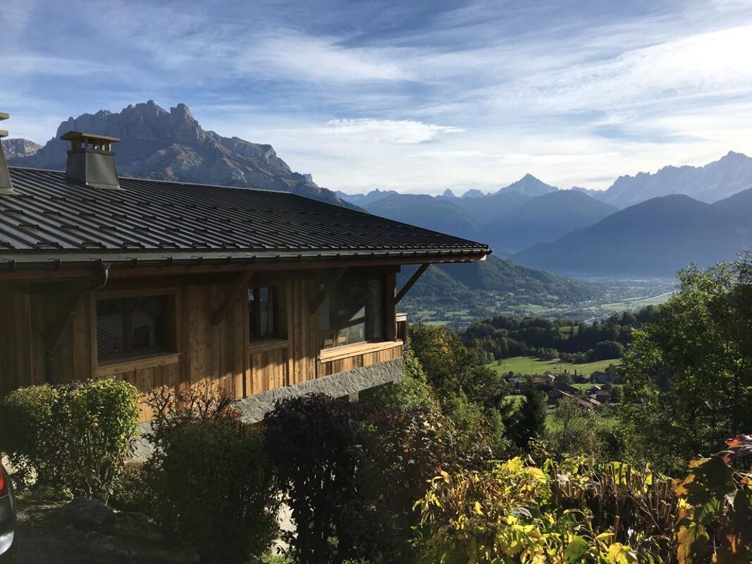 Areal view Chalet Cordon