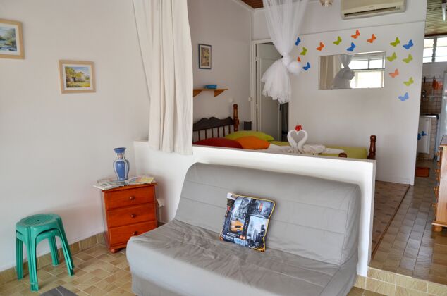 Studio 1 km away from the beach for 4 ppl. with garden at Saint Anne