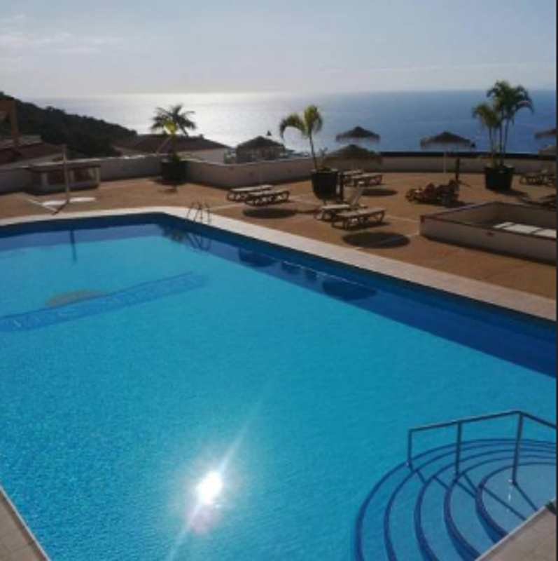 Swimming pool view Apartment Costa Adeje