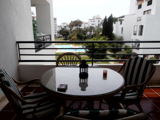 Appartamento a 500 m dalla spiaggia per 4 pers. con piscina a Marbella
