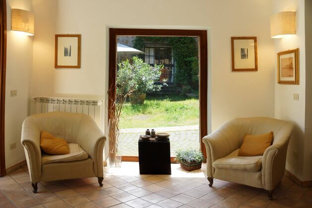 Appartamento per 6 pers. con giardino e terrazza a Barbarano Romano