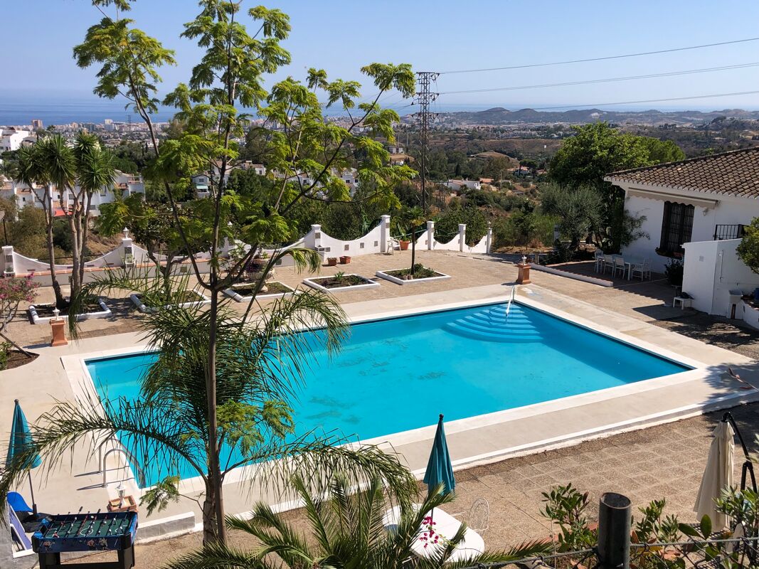 Vista sulla piscina Villa undefined