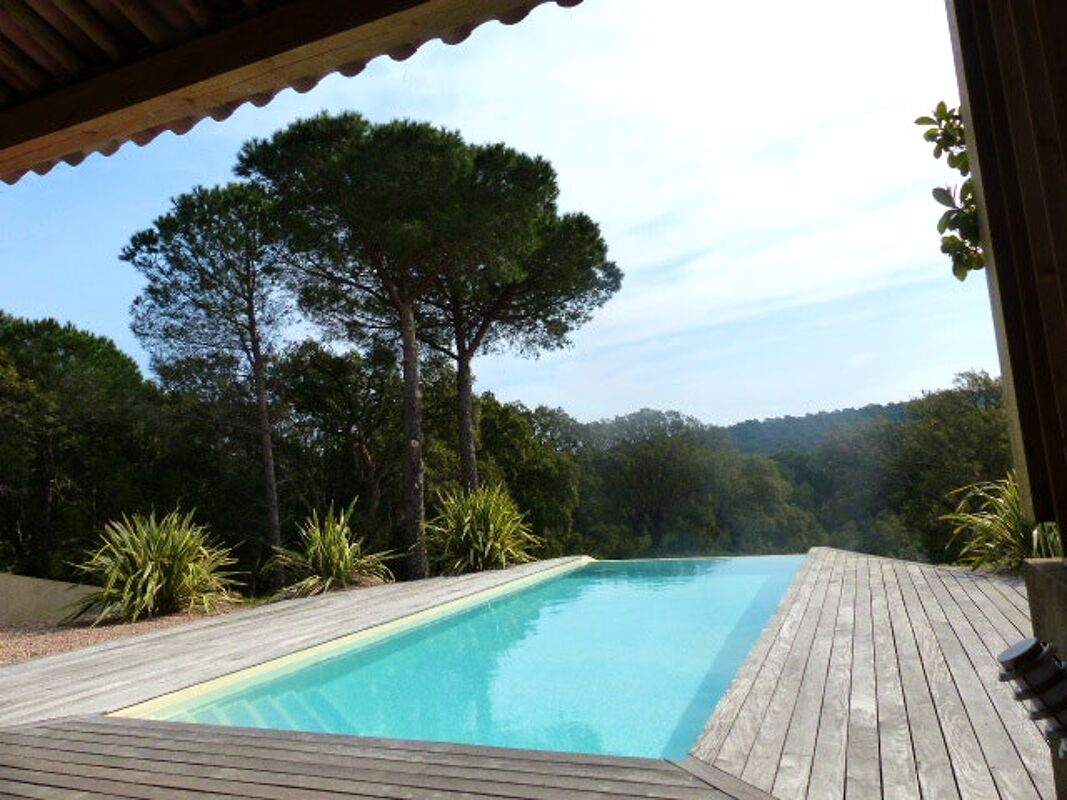 Vista sulla piscina Appartamento Porto Vecchio
