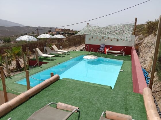 Appartement pour 3 pers. avec piscine, jardin et terrasse à Tabernas