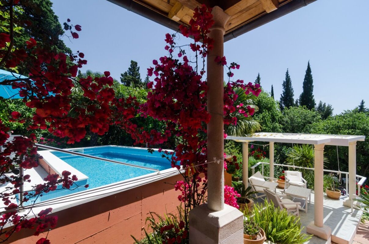 Swimming pool view Villa Mlini