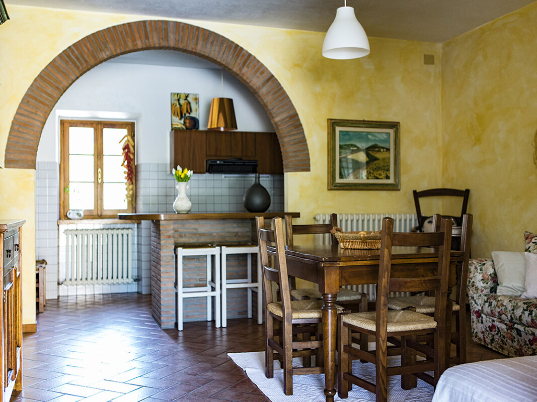 Dining room Apartment Lisciano Niccone