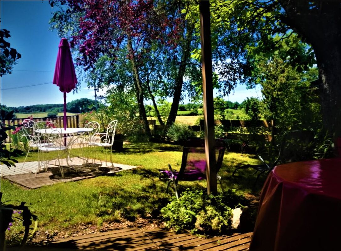 Garten Ferienwohnung Villeneuve