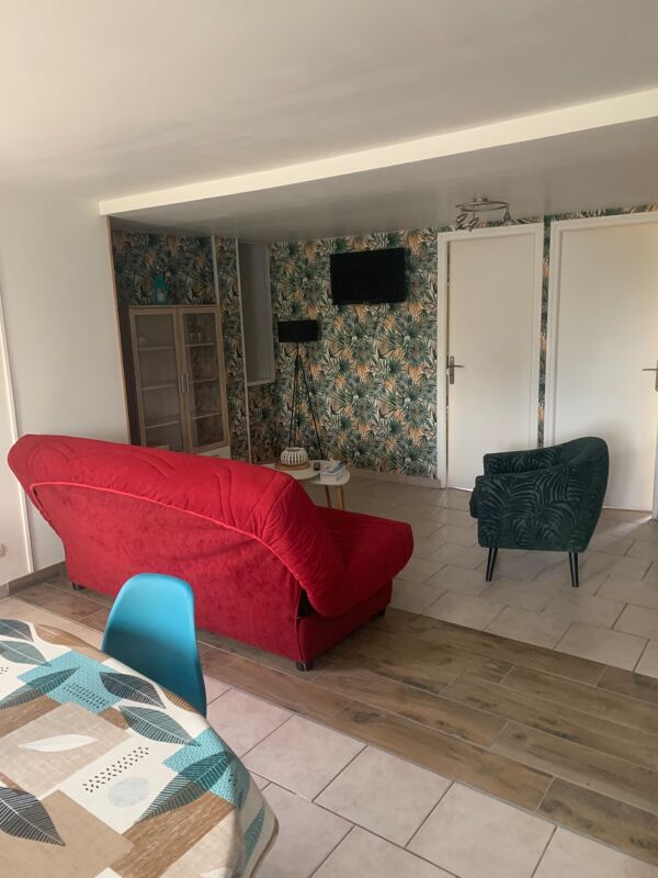 Sala de estar Casa Géfosse-Fontenay