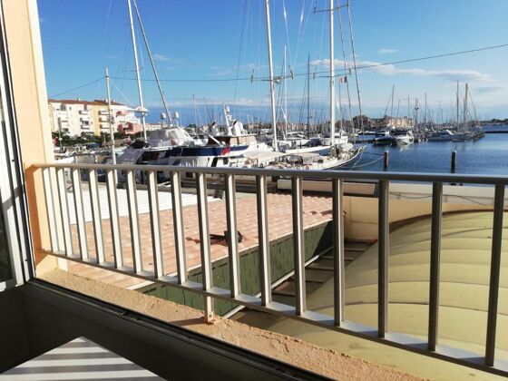 Appartamento per 3 pers. con accesso piscina e vista mare a Agde
