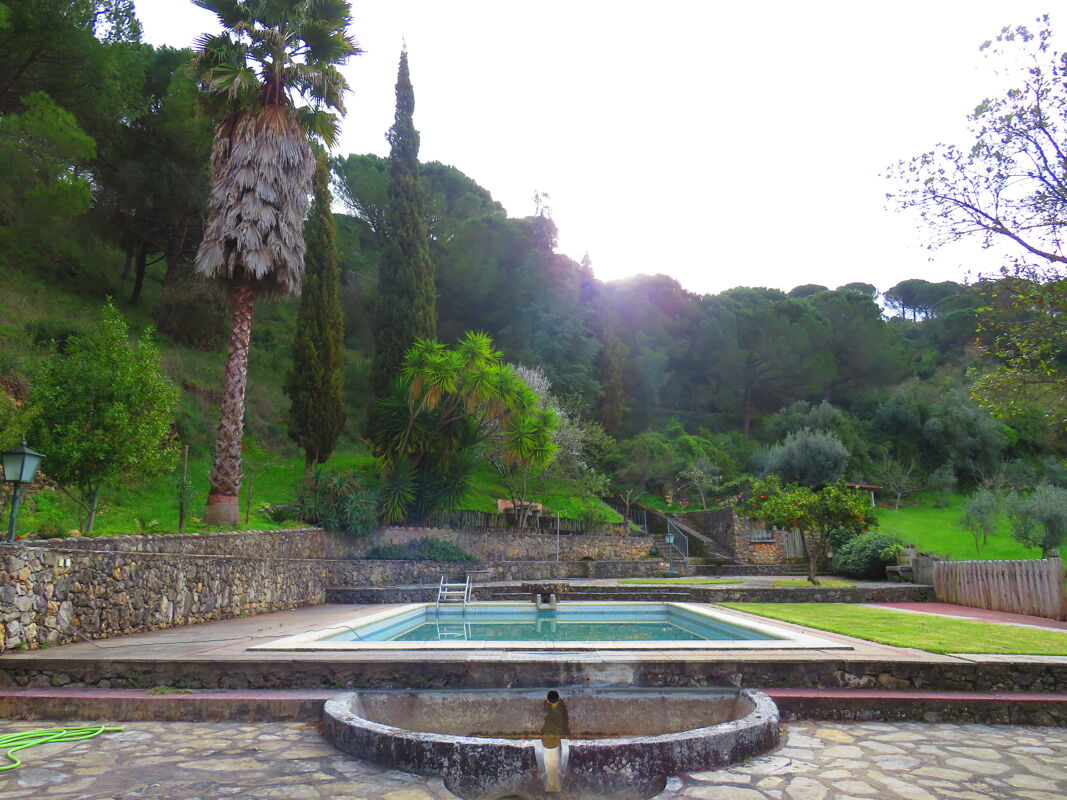 Vista sulla piscina Casa Porto de Mós