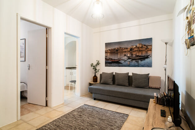 Splendido appartamento a 3 km dalla spiaggia per 4 pers. a Porto