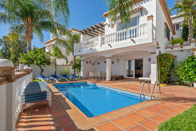Maison à 400 m de la plage pour 8 pers. avec piscine à Almuñécar