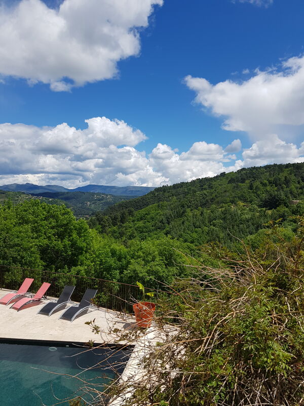 Areal view Villa Prades