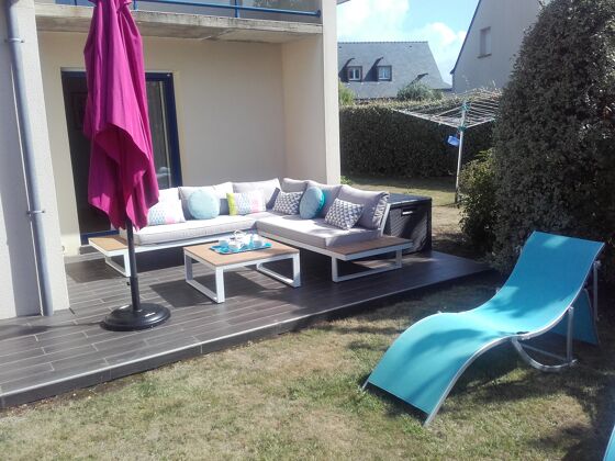 House 1 km away from the beach for 8 ppl. with garden and terrace
