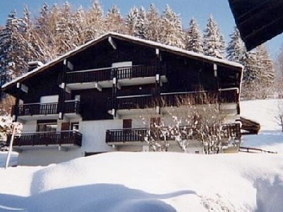 Wohnung 2 km vom Skigebiet entfernt für 8 Pers. mit Terrasse in Megève