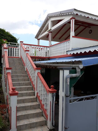 Maison à 1 km de la plage pour 5 pers. avec terrasse à Vieux-Habitants