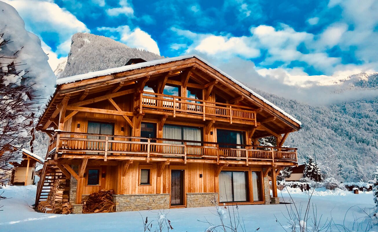 Front view Chalet Samoëns